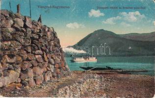 Visegrád - Nagymaros Duna part, Erzsébet pihenő, Divald & Monostory (EK)