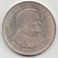 Szlovákia 1944. 50K Ag "Függetlenség 5. évfordulója" T:2
Slovakia 1944 50 Korun Ag "5...