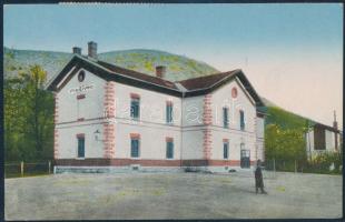 Pelsőc, Plesivec; railway station