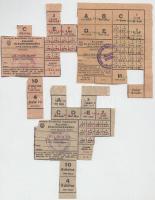 Esztergom 1948. "Állami élelmiszerjegy" (3x) T:III