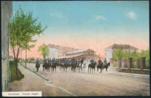 Komárom, huszár csapat / Hungarian hussars