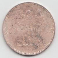 Csehszlovákia 1932. 20K Ag T:2,2- Czechoslovakia 1932. 20 Korun Ag C:aXF