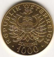 Ausztria 1976. "...Babenberger" 1000Sch arany 13,5g T:1