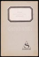1945 A Sandoz cég leporellós színmintakönyve szakmai leírással