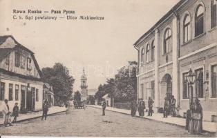 Rava-Ruska, Rawa Ruska; Mickiewicz street