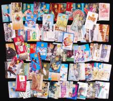 83db különböző 50 egys. magyar telefonkártya.