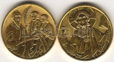 Ausztria 2000-2001. "2000 éves a kereszténység" 500Sch teljes sor, 2 klf db arany, total 20g T:BU