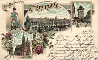 1898 Krakow litho