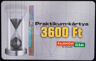 1db magyar Praktikum - kártya 3600 Ft. Pannon GSM.