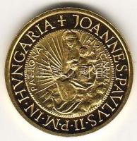 1991. 10.000Ft "II. János Pál..." arany 6,982g T:BU