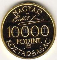1993. 10.000Ft "Erkel" arany 6,982g T:PP Csak 5000db! R!