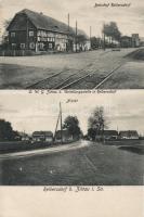 Rybarzowice, Reibersdorf; railway station, market