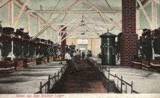 Lajtabruck, Bruck an der Leitha, Brucker Lager, military barracks interior