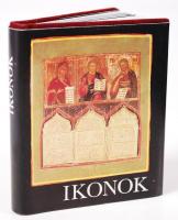 Ikonok. (minikönyv) Magyarországi magángyűjtemények és múzeumok anyagából válogatta és a bevezető sz...