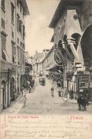 Firenze Angolo del Ponte Vecchio