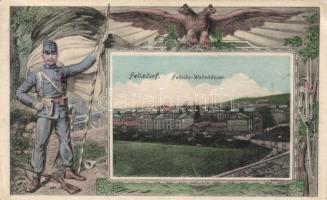 Felixdorf, workers' apartments, K.u.K. military