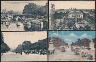 Paris, 34 pieces of  city cards, except one unwritten