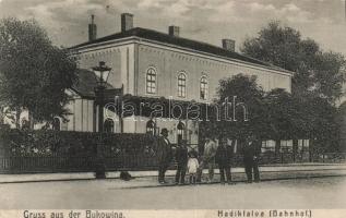 Hadikfalva, Dornesti (Bukovina) railway station