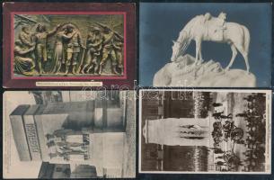 20 db vegyes motívum képeslapok katonai, és hősi emlékmű témában / 20 pieces of mixed cards, soldiers, war memorial