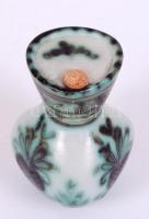 Dugós-füles kiöntő, mázas kerámia, jelzett Gorka Iparművészeti Vállalat, hibátlan, népies díszítésse...