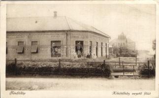 Révfülöp Kikötőhöz vezető út, Brandl Lajos fűszer és csemege üzlete (EB)