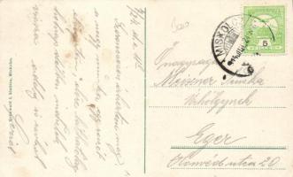 Miskolc Széchenyi utca, nagyszálloda, villamos