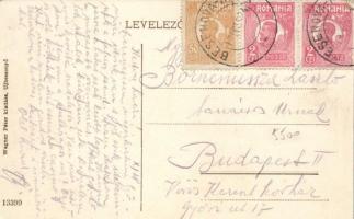 Újbesenyő Wagner Péter kereskedése, posta / shop, post office