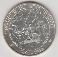 Portugália 1992. 1000Esc Ag "Amerika felfedezése" (27g/0.500) T:BU
Portugal 1992. 1000 Esc...