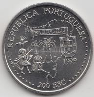 Portugália 1999. 200Esc "Brazília" T:BU Portugal 1999. 200 Escudos "Brasil" C:BU