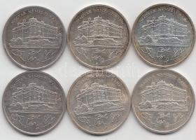 1992. 200Ft Ag "MNB" (6x) T:2