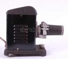 cca 1950 MOM diavetítő, pótlencsével /  MOM vintage Hungarian slide projector