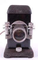 cca 1950 MOM diavetítő, pótlencsével / 
MOM vintage Hungarian slide projector