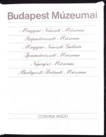 Budapest múzeumai. Bp., 1984, Corvina. Kiadói kartonkötésben, védőborítóval, gazdag képanyaggal