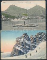 16 db régi, osztrák képeslap / 16 Austrian postcards