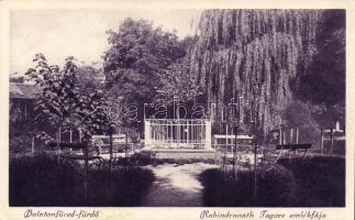 Balatonfüred-fürdő Rabindranáth Tagore emlékfája