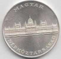 1956. 25Ft Ag "10 éves a forint / Parlament" T:1-
