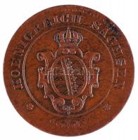 Német Államok / Sachsen 1865B 1Pf T:2
German States / Sachsen 1865B 1 Pfennig C:XF