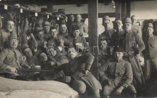 Hungarian soldiers, military camp, photo, 1913 (EK)