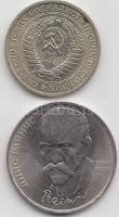 Szovjetunió 1964. 1R + 1990. 1R "Janusz Rajszin" T:2
Soviet Union 1964 1 Ruble + 1990. 1 R...