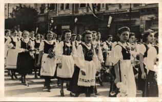 Szászrégen entry of the Hungarian troops, Vissza So. Stpl (fl)