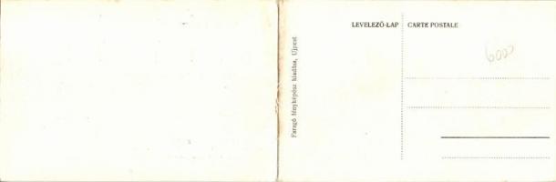 Fót-Újfalu Suum Cuique-telep, hadirokkantak és hadiözvegyek házai,  panoramacard