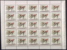 1955. Téli sport 25 sor teljes ívekben (35.000++) / Mi. 1409-1416 Bogensatz (25 Sätze)