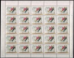 1955. Téli sport 25 sor teljes ívekben (35.000++) / Mi. 1409-1416 Bogensatz (25 Sätze)