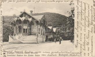 Budapest XII. Zugliget villamos vasútállomás, Divald