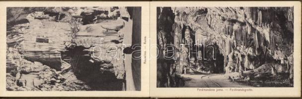 Adelsberg jégbarlang leporello füzet