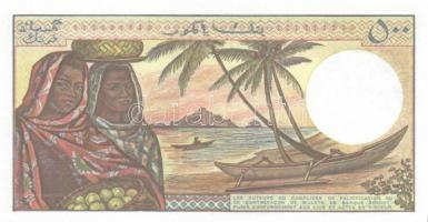 Comore-szigetek 1984-1986. 500Fr T:I
Comoros 1984-1986. 500 Francs C:Unc