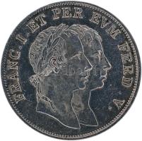 Habsburg Birodalom / Pozsony 1830. szeptember 28. Koronázási zseton Ag "I.Ferenc - V.Ferdinánd" (5.52g) T:P Habsburg Monarchy / Bratislava 28 September 1830. Coronation Silver Jeton "Franz I - Ferdinand V" (5.52g) C:P HTÉ.: 922.