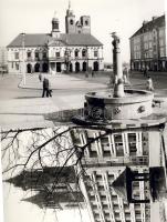 Magdeburg és Güstrow nagyalakú fotókat tartalmazó keményfedeles mappa