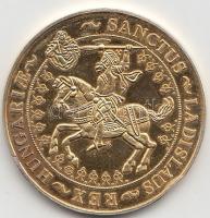 1929. 100P aranyozott Ag utánveret T:PP ph