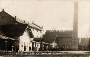 Solymár, Sajó József gőzmalma, photo (fl)
